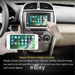 Voiture Car Stéréo Apple Carplay 6.2 Voiture Van Radio Écran Tactile Double Din Ipod Iphone