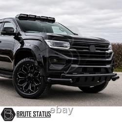 Volkswagen Amarok 2023+ Barre de protection avant City Bar (nudge bar) noir brillant