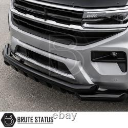 Volkswagen Amarok 2023+ Barre de protection avant City Bar (nudge bar) noir brillant
