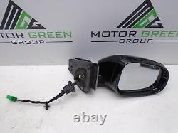 Volvo V40 Cross Country 2012-2016 Rétroviseur de porte côté conducteur RH noir 31299638