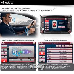 Vw Golf Mk5 Mk6 Polo Radio Bluetooth Unité De Tête Stéréo Pour Lecteur DVD Gps Sat-nav
