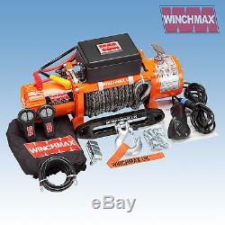 Winch Électrique 13500lb 12v Synthetic Rope Winchmax 4x4 / Recovery Dyneema Sans Fil
