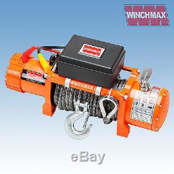 Winch Électrique 13500lb 12v Synthetic Rope Winchmax 4x4 / Recovery Dyneema Sans Fil