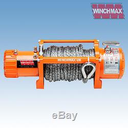 Winch Électrique 13500lb 12v Synthetic Rope Winchmax 4x4 / Recovery Dyneema Sans Fil