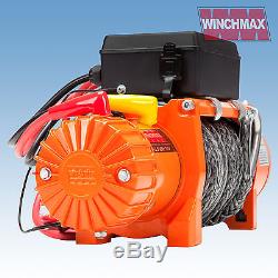 Winch Électrique 13500lb 12v Synthetic Rope Winchmax 4x4 / Recovery Dyneema Sans Fil