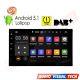 Xtrons Android 5.1 Double Din 7 Voiture Stéréo Gps Sat Nav Dab + Obd2 Wifi 3g Radio
