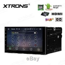 Xtrons Android 7.1 Double Din 7 Voiture Stéréo Gps Nav Dab + Obd2 Wifi 4g Radio